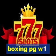 boxing pg w1